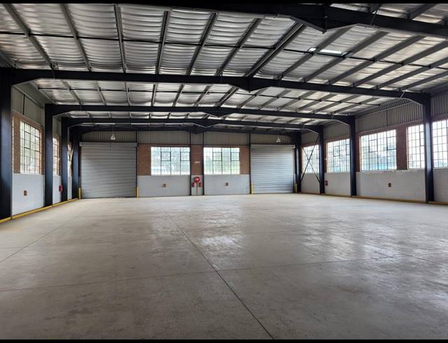1,250M² WAREHOUSE TO LET IN CHLOORKOP